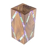 Review The Tribeca Gift Company  / Sheesham Wood Pen Pot with Bone Inlay