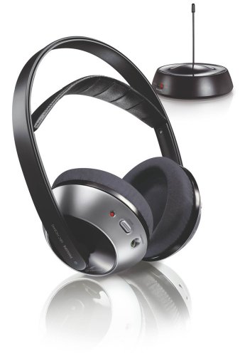 Philips SBCHC8440/05 Wireless HiFi Headphones - Black and Silver