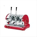 Bar Series Commercial 2 Group Espresso Machine in Red