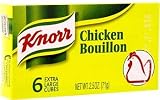 Knorr Chicken Bouillon ( 6 cubes )