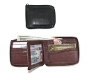 Zippered Bi-Fold Wallet