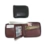 Zippered Bi-Fold Wallet