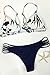 Cupshe Fashion Women's Colorful Floral Printing Strappy Padding Bikini Set