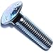 Hard-to-Find Fastener 014973231712 Midwest Carriage Bolt, 1/2-13 X 2 in, Zinc Plated