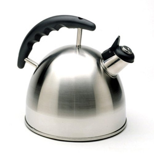 "Norpro 2.6 Quart Whistling Teakettle, Stainless" "Norpro 2.6 Quart Whistling Teakettle, Stainless"