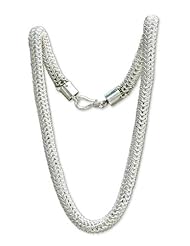 Sterling silver chain necklace, Links Together
