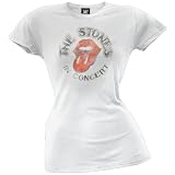 Rolling Stones - Concert Ladies Burnout T-Shirt