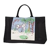 EcoWeekenderToteBagwithKissingtheFrogPaintingbyArtistJasikaNicole