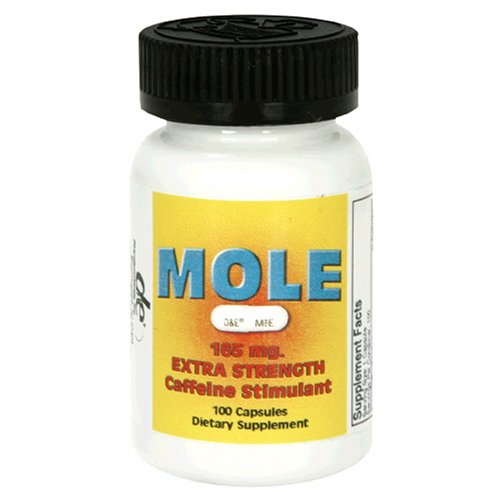 Mole, 165 Mg, 100 Capsules (Pack of 3) by Mole