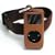 Incipio Tan Leather Case with Arm Band for the Apple iPod Nano 1st Generation 1GB, 2GB, 4GB