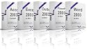Office 2003 im B&uuml;ro, Access, Excel, Outlook, Powerpoint, Windows 7 und Word, sechs Trainings in einem, Microsoft, Videotraining auf DVD