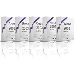 Office 2003 im B�ro, Access, Excel, Outlook, Powerpoint, Windows 7 und Word, sechs Trainings in einem, Microsoft, Videotraining auf DVD
