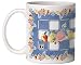 Mary Engelbreit Fruit Cherries Pears Apples Cup Mug