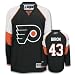 BIRON #43 Philadelphia Flyers RBK Premier NHL Hockey Jersey by Reebok (NHLPA Certified Custom Sewn Authentic Twill)