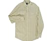 Claiborne Yarn Dyed Dobby Leno Stripe Woven Shirt