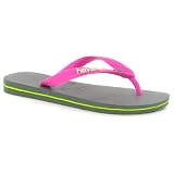 Havaianas Brasil Logo Grey Mens Flip Flops