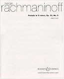 BOOSEY RACHMANINOFF SERGEI WASSILJEWITSCH - PRELUDE IN G MINOR OP. 23/5 - PIANO