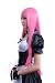 FENGSHANG Beauty Cosplay and Party Long Wigs 31 Inches Pink
