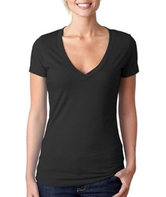 neck shirt deep level womens shirts woman ladies 40th birthday tee outlander