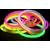 50 - 200mm x 5mm mixed colour glow stick bracelet, 7 colours