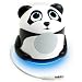GOgroove Groove Pal Jr. Panda Portable Media Speaker - Glowing LED Base, 40MM High-Excusion Driver, Passive Subwoofer and Universal 3.5mm Jack