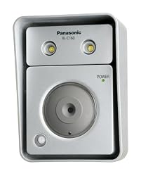 Panasonic BL-C160A Outdoor Lighted MPEG-4 Network Camera (Silver)