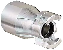 Dixon PF16 Plated Steel Dual Lock Quick Acting Air Hose Fitting, 1/2