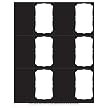 Black Frame Place Card