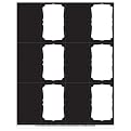 Black Frame Place Card