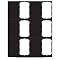 Black Frame Place Card