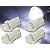 1連★高輝度FLUXLEDバルブホワイト4個 T10ウェッジ as165-4