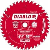 read full review Diablo D0641X 6-1/2 by 40 Finishing Saw Blade 5/8-Inch Arbor