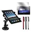 Car Holder + Clear Crystal Screen Protector + 3 packs of Screen Stylus Pen for Blackberry Playbook 7-Inch Tablet