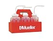 Mueller Bottle Carrier - Wax Coated Cardboard - W 6 Each Natural Push Pull Bottles