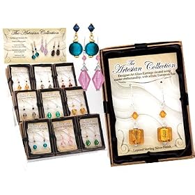 ART Glass Earrings Handcrafted Artesian Collection