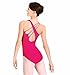 Adult Asymmetrical Tank Leotard,N9502MAGS,Magenta,Small