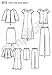 Simplicity Jacket, Blouse, Dress or Top, and Pant Skirt Sewing Pattern for Women by Karen Z, Sizes 10-12-14-16-18