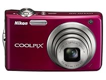 Nikon Coolpix S630 Digitalkamera (12 Megapixel, 7-fach optischer Zoom, 2,7" Display) rot