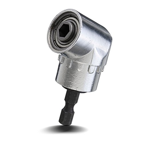 Mohoo 105 Â° 1/4 Inch 6mm Angle Extension Hex Drill Bit Screwdriver Socket Holder Adaptor