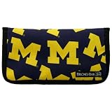 Michigan Wolverines Navy Blue Checkbook Cover