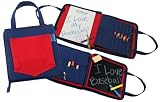 Princess Linens Doodlebugz Doodlebag Red and Blue