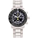 Seiko Men's Flight Alarm Chronograph Watch #SNA411