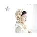 IMLECK Baby Infant Pure Color Hand-Knit Hat