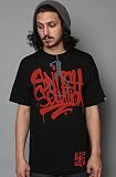 7th Letter The Snitch Solution Tee in Black,T-shirts for Men