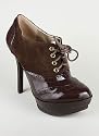 Lace-Up Oxford Platform Bootie