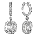 Watch & Jewelry Online Shop Ranking 11. 14k White Gold Diamond Earrings - JewelryWeb Watch & Jewelry Online Shop Ranking 11. 14k White Gold Diamond Earrings - JewelryWeb