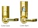 Bio-Matic Weather-Proof Fingerprint Recognition Door Locks - Single Latch If you want maximum protection for yourself and your loved ones... If you're tired of locking yourself out... If you want everyone in your home to have their own unique key that you'll NEVER lose... If you want to rid yourself of the need for multiple home or office keys FOREVER... If you're a home-owner, apartment dweller, or business owner with employees... you'll LOVE the Bio-Matic Fingerprint Locks! Stylish and easy to use, the fingerprint door lock offers a sliding front cover that not only allows protection for the optical sensor but also activates the fingerprint scanner when lifted. Bio-Matic Fingerprint Locks Features Easy installation - replaces most tubular locks without drilling additional hole Utilizes "Live Layer" optical sensor technology Stand alone and battery operated - batteries are good for 15,000 entries Add or delete user is performed directly on the lock's pin pad Individual users can be deleted - no need to clear all users 150 Fingerprint users 78 Passcode code users 2 Backup keys Low battery power warning alert Rugged, corrosion resistant steel construction for long lasting use Sliding solid steel cover protects the biometric sensor from UV rays and weather Three Ways To Access Bio-Matic Fingerprint Locks Specifications Door Thickness 1.5" to 2.36" Unlocking Methods Fingerprint, Passcode and Mechanical Key False Identification Rate: Fingerprint Recognition Capacity: 150 Passcode Capacity: 78 8-digit Scanner Resolution: 560 dpi Power by 4 AA batteries Enrolled fingerprints will not be deleted while replacing batteries Anti static Voltage >15000v Operating Temperature: -4 to 140 F Adjustable latch: 2 3/8" or 2 3/4" backset Fit a standard 2-1/8" diameter hole Bio-Matic Fingerprint Locks Package Includes Interior lock handle Exterior lock handle 2 rubber assembly protectors Lock assembly 2 keys Plate Lock hook Spanner 6 screws Template Manual Due to the sliding cover on