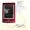 Netzteil wei� f�r Sony PRS-T1 eBook Reader Touch Digital Book. 230V Travelcharger f�r Sony E-Book PRS T1 - Ladeger�t f�r die Steckdose. 110V - 230V -weiss