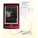 Netzteil wei� f�r Sony PRS-T1 eBook Reader Touch Digital Book. 230V Travelcharger f�r Sony E-Book PRS T1 - Ladeger�t f�r die Steckdose. 110V - 230V -weiss