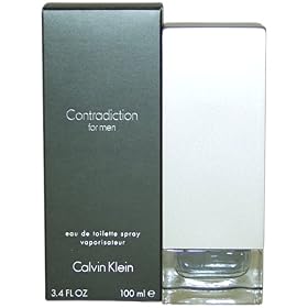 Contradiction by Calvin Klein for Men, Eau De Toilette Spray, 3.4 Ounce: Calvin Klein: Beauty